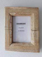 Ramka na zdjęcie, dębowa, bielona - 15 x 21 cm