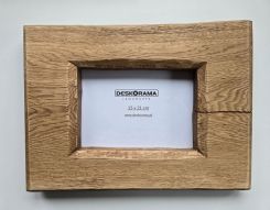 Ramka na zdjęcie, dębowa