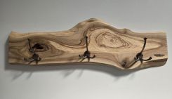 Wieszak ubraniowy - orzech 